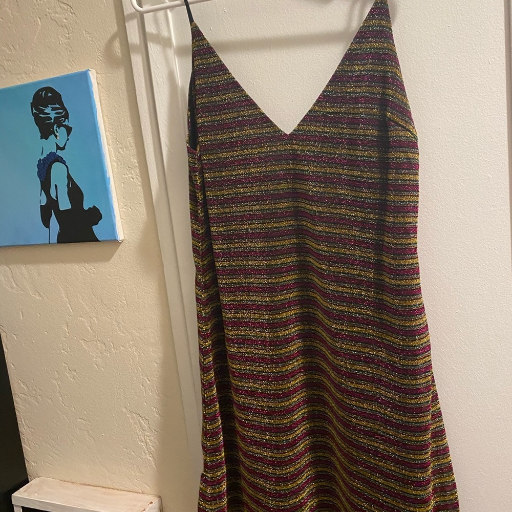 Sparkly mini dress